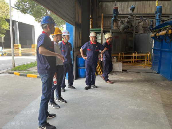 集團(tuán)公司到建材公司檢查安全環(huán)保工作 集團(tuán)公司到建材公司檢查安全環(huán)保工作